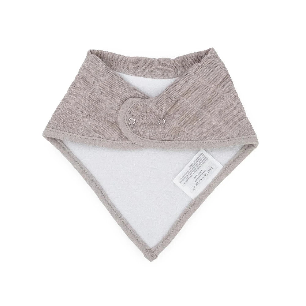 Little Unicorn - Cotton Muslin + Fleece Bandana Bib - 4 Pack