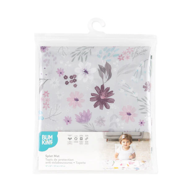 Bumkins Splat Mat - Floral