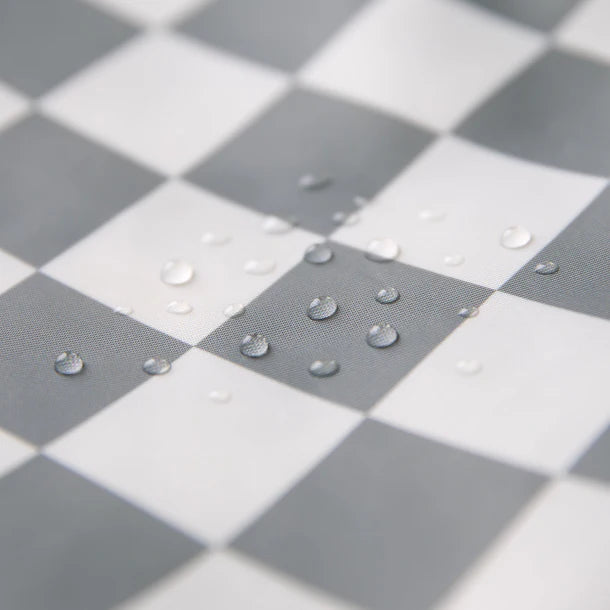Bumkins Splat Mat- Charcoal Check