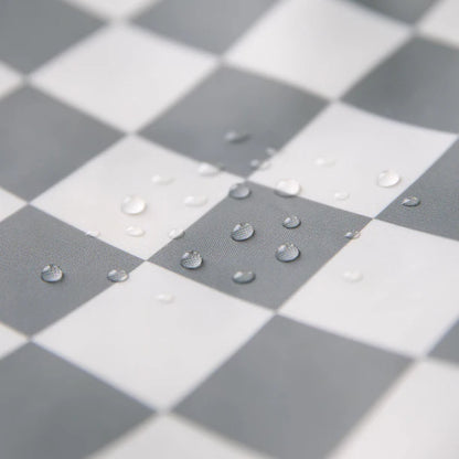 Bumkins Splat Mat- Charcoal Check