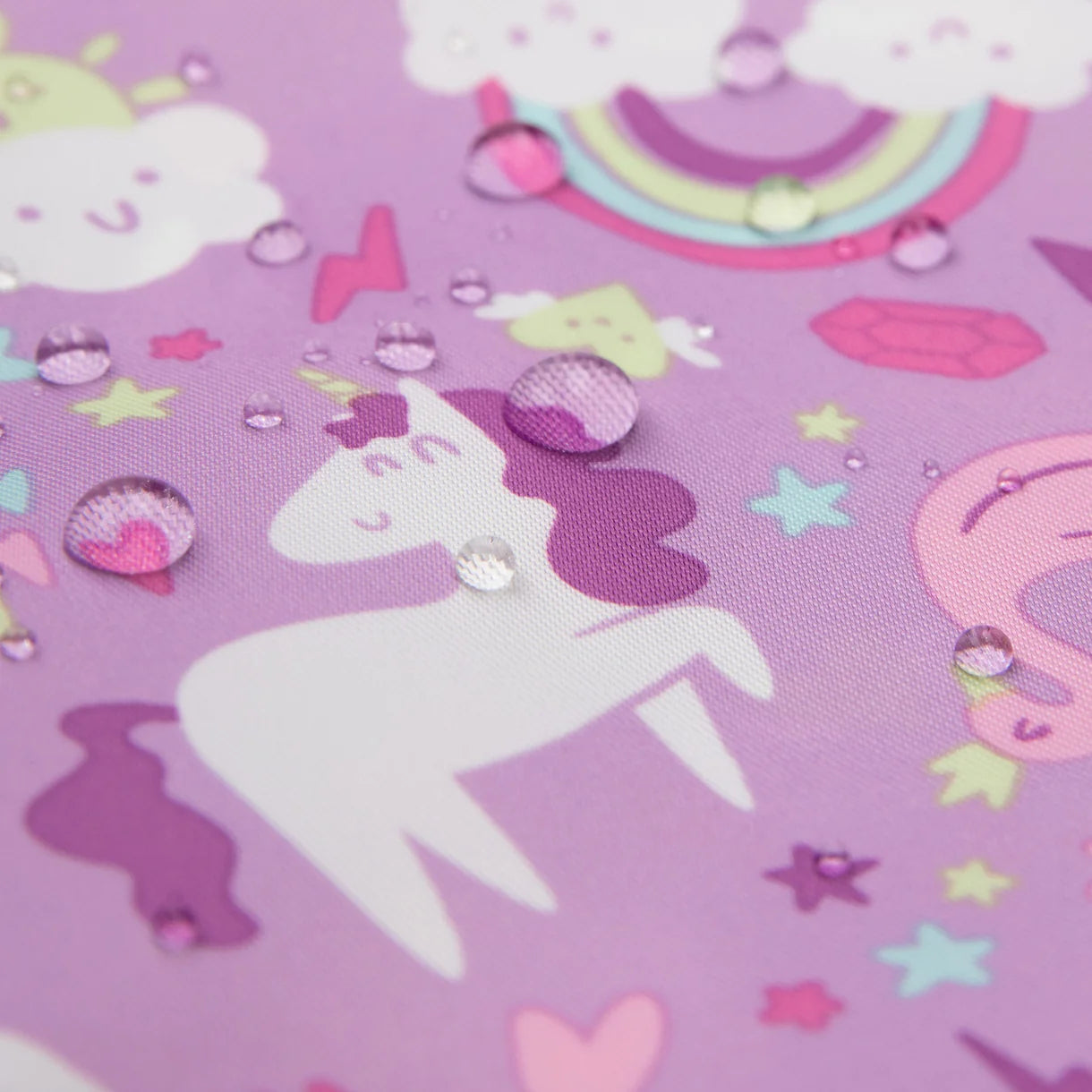 Bumkins Waterproof Sleeved Bib - Unicorns