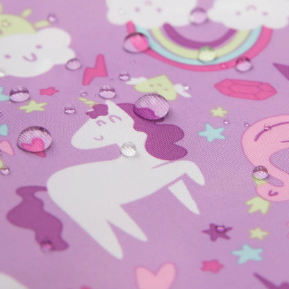 Bumkins Waterproof Sleeved Bib - Unicorns