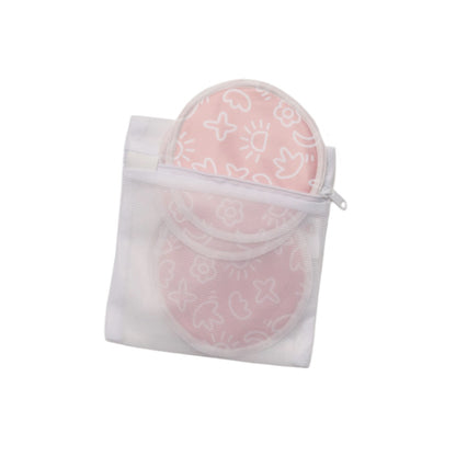 Nestling Breast Pads - Pink Pop Art