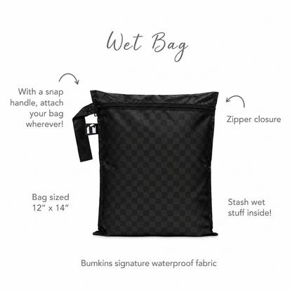 Bumkins Wet Bag - Rich Black