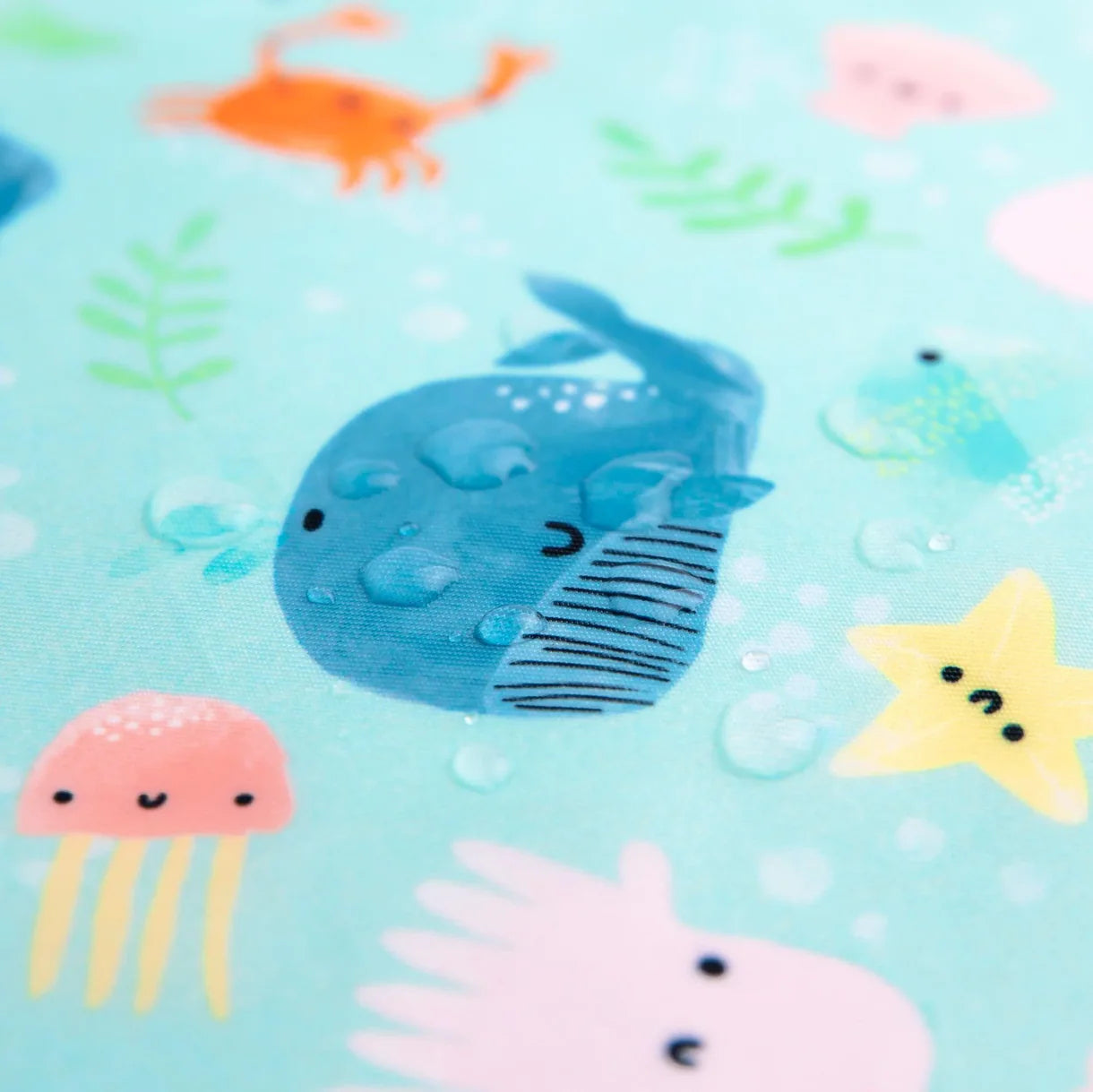 Bumkins Waterproof Sleeved Bib - Ocean Life