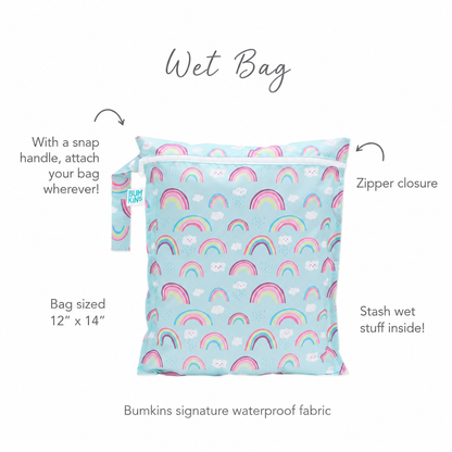 Bumkins Wet Bag - Rainbow