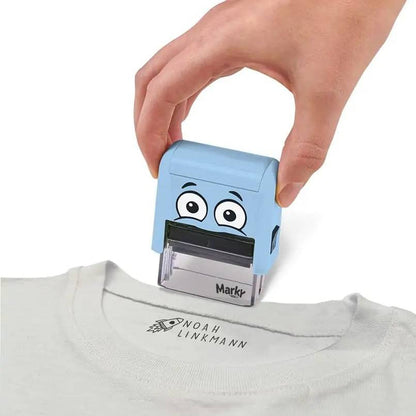 Marky - DIY Naming Textile Stamp ,Washable Labels -  Blue