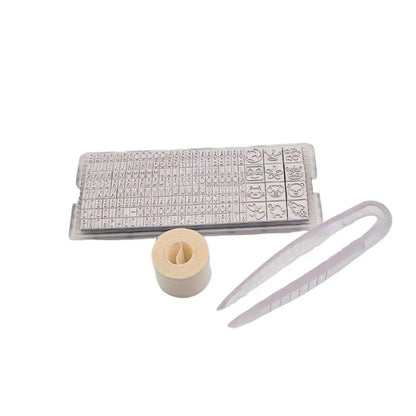 Marky - DIY Naming Textile Stamp ,Washable Labels - Pink