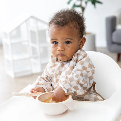 Bumkins Silicone First Feeding Set - Sand