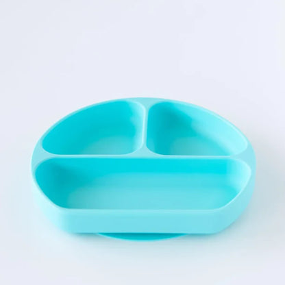 Bumkins Silicone Grip Dish - Blue