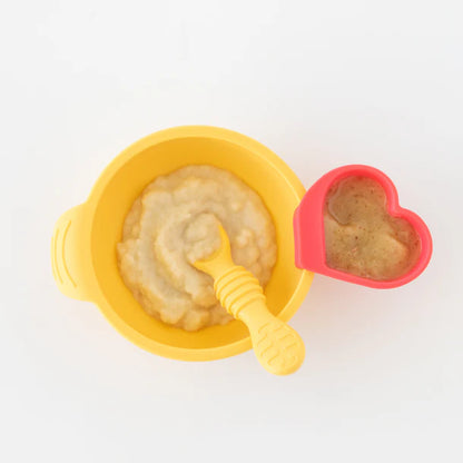 Bumkins Silicone First Feeding Set - Pineapple