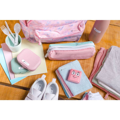 Marky - DIY Naming Textile Stamp ,Washable Labels - Pink