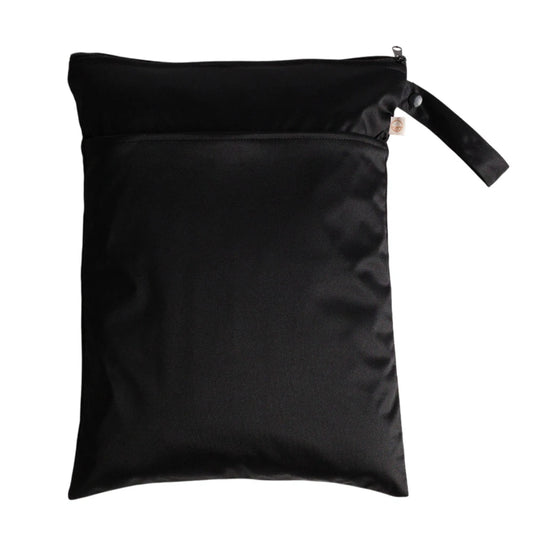 Nestling Double Pocket Wet Bag - Black