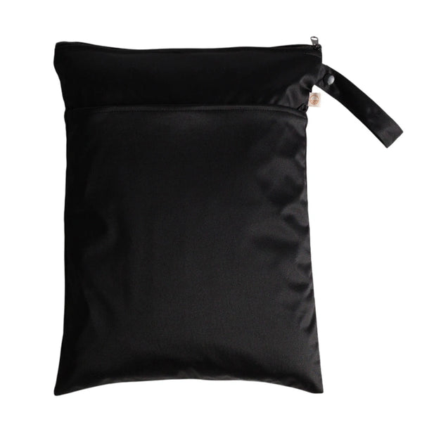 Nestling Double Pocket Wet Bag - Black