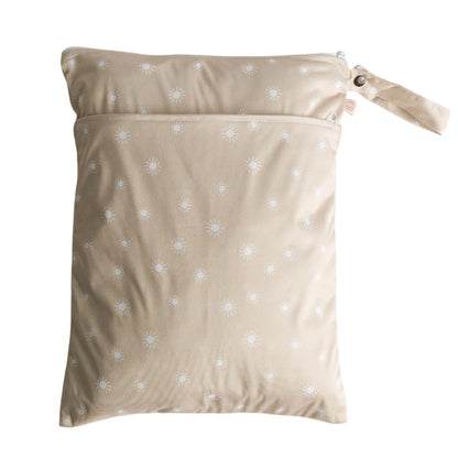 Nestling Double Pocket Wet Bag - Oat Sunshine
