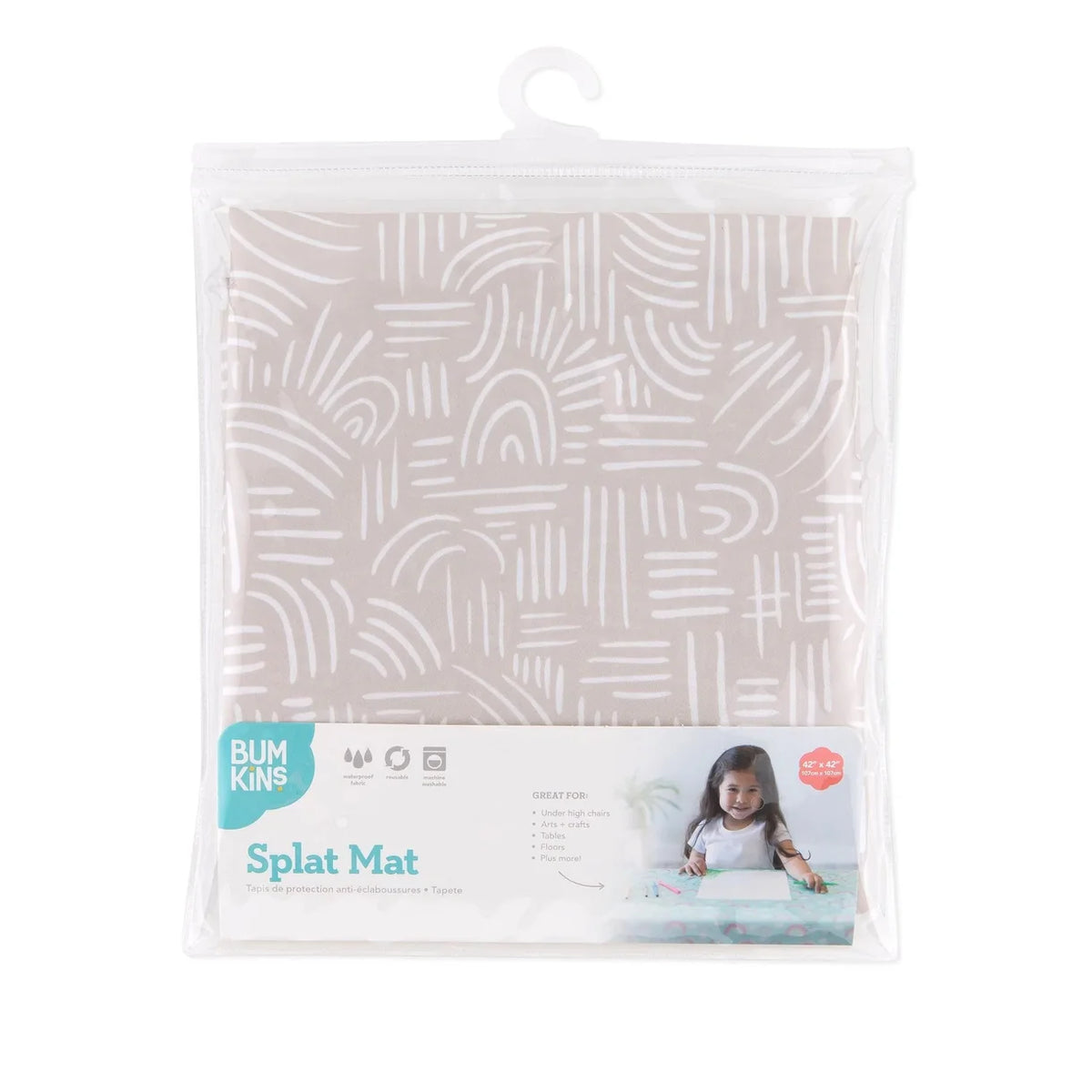 Bumkins Waterproof Splat Mat - Wander