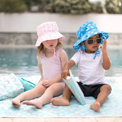 Bumkins Waterproof Splat Mat - Rainbows