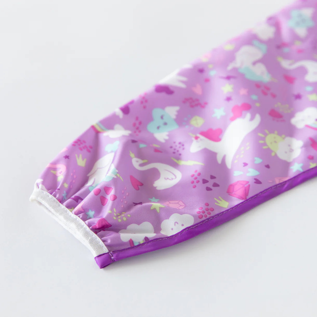 Bumkins Waterproof Sleeved Bib - Unicorns