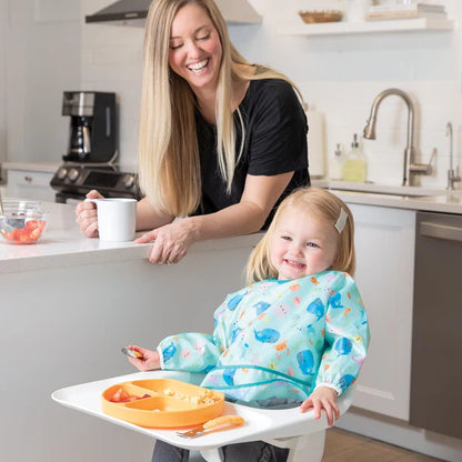 Bumkins Waterproof Sleeved Bib - Ocean Life