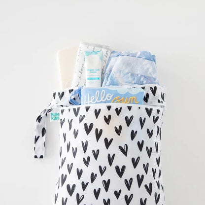 Bumkins Wet Bag - Hearts