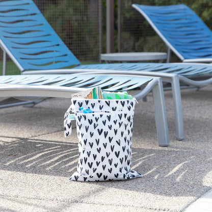 Bumkins Wet Bag - Hearts