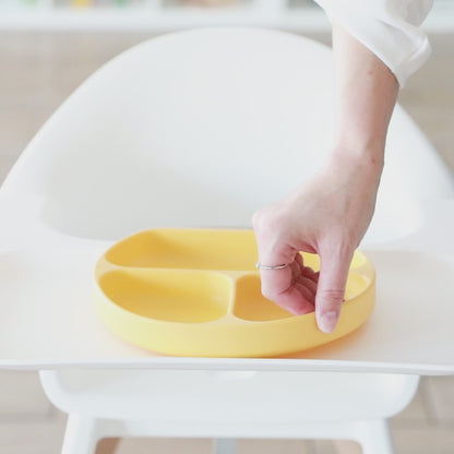 Bumkins Silicone Grip Dish - Blue