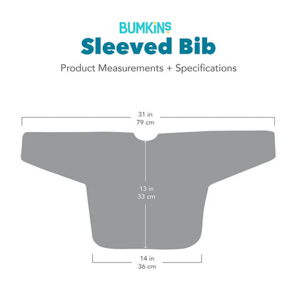 Bumkins Waterproof Sleeved Bib - Wander
